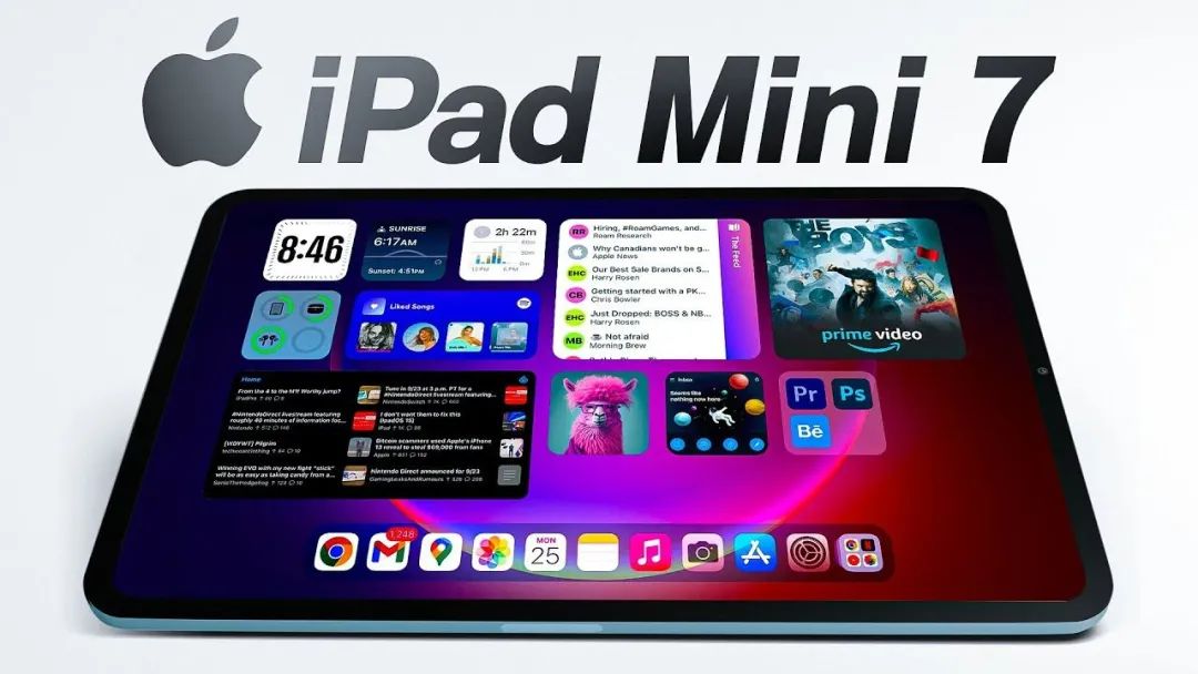 真机呼之欲出？曝iPad Mini 7终于要来了