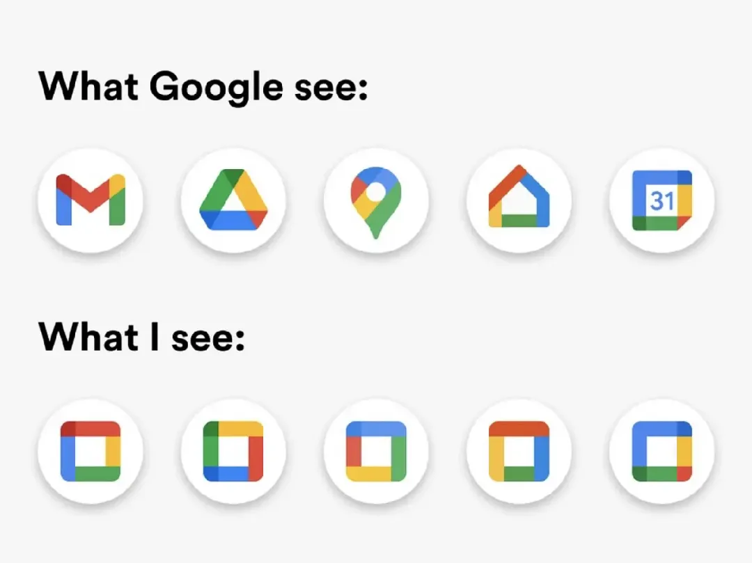 Google Workspace 图标系统：解析设计一致性的平衡之道
